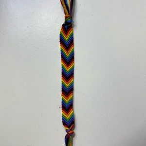 Handmade Rainbow Pride LGBTQ Bracelet